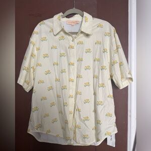 2pc La Maregold Set! Nicole Pant and top in Yellow Floral